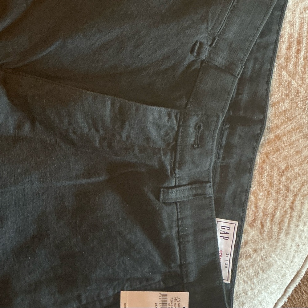 GAP Men's Dark Charcoal Chinos